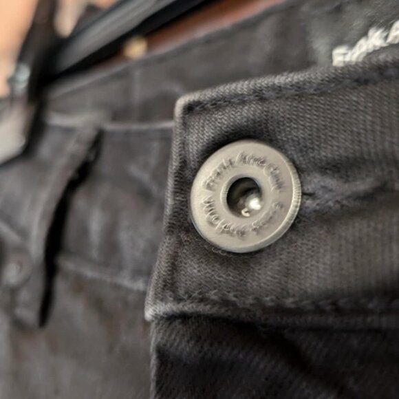 Frank & Oak Women's High Rise Jeans - Charcoal - Picture 7 of 11